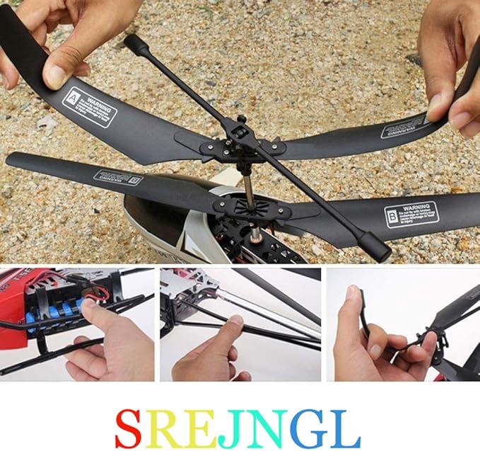 75cm Large 2.4G Remote Control Aircraft Anti-Fall Rc Helicopter Drone Model Outdoor Alloy RC Aircraft Easy to Learn Good Operation for Adult Kids Toy Xmas Gift(2 Batteries)