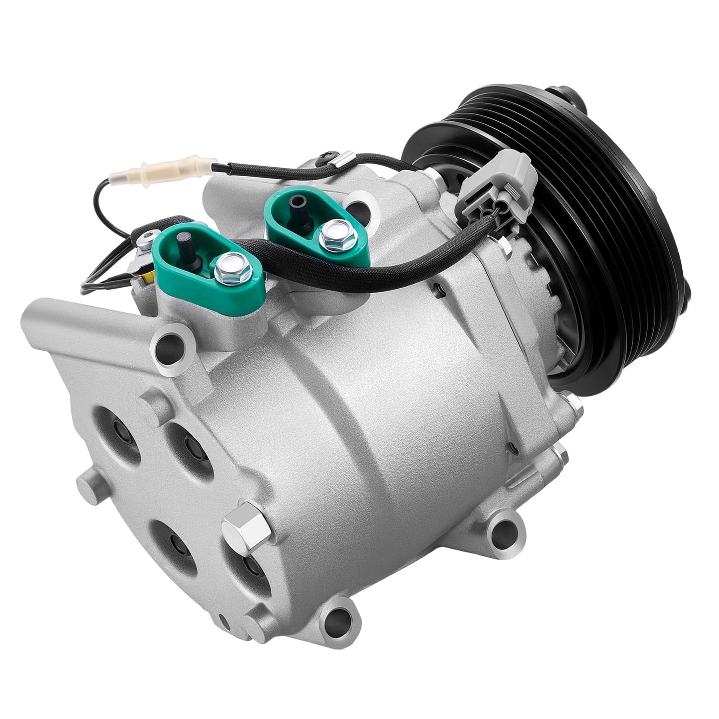 SYKRSS 77613 Air Conditioning A/C Compressor with Clutch Compatible with Acura EL 2001-2005 1.7L L4, Compatible with Honda Civic 2002-2005 1.7L L4