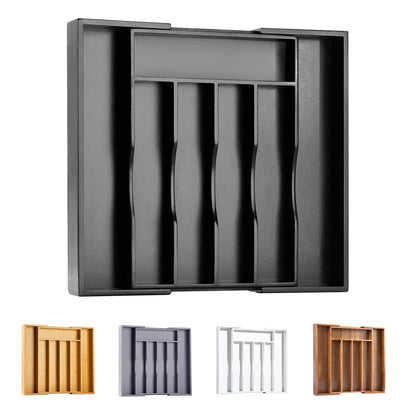 Kitchen Silverware Drawer Organizer and Storage Cabinet Utensil Rack Bathroom Counter Vanity Extra Large Big Cooking Drawer Organizers Countertop Pantry Storage Cabinet Best Kitchen Must Haves 2025