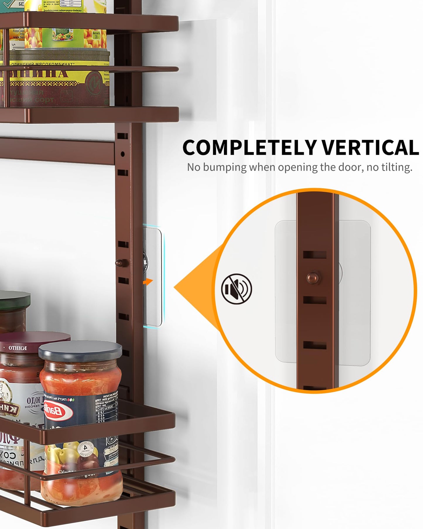 Moforoco 9-Tier Over The Door Pantry Organizer, Pantry Organization and Storage, Black Hanging Basket Wall Spice Rack Seasoning Shelves, Home & Kitchen Bedroom Bathroom House Essentials