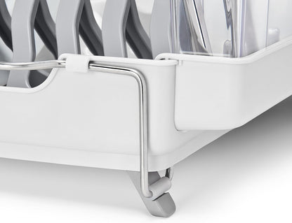 OXO Good Grips Foldaway Dish Rack - Space-Saving Design for Efficient Drying | Compact & Durable