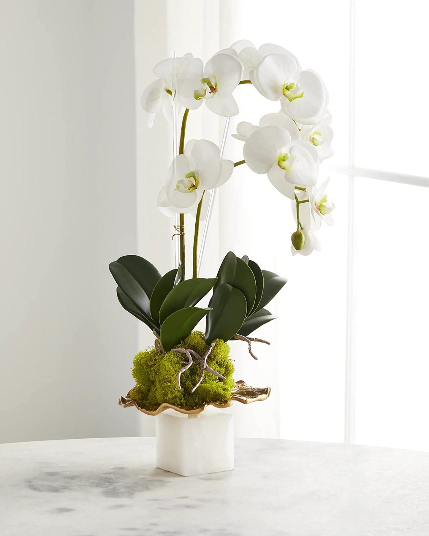 WGV Cube Glass Vase Bulk, Candle Holder, 6"x6"x6", White Elegant Floral Accent Container Planter Terrarium Wedding Ceremony Event Home Decor, 6 Pieces, VCB0006WT