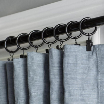 200 Pcs Stainless Steel Curtain Clips, Heavy-Duty Small Curtain Hooks Hangers for Hanging Outdoor String Lights, Art Craft Display, and Home Decoration