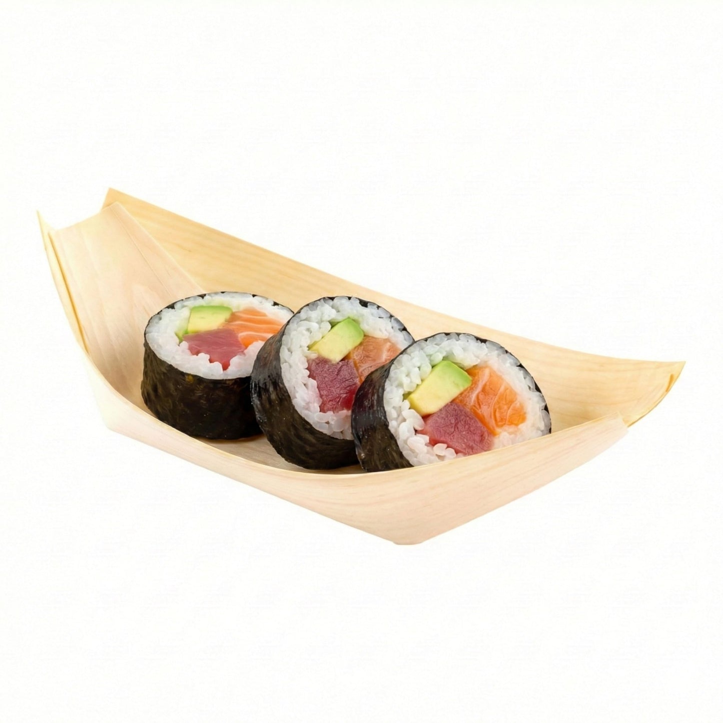 Restaurantware-5.5 x 3.5 Inch Food Trays, 200 Disposable Paper Food Trays- Heavy-Duty, Durable, Medium Paper Boats, For Snacks, Appetizers, Or Treats, Use At Parties Or Carnivals