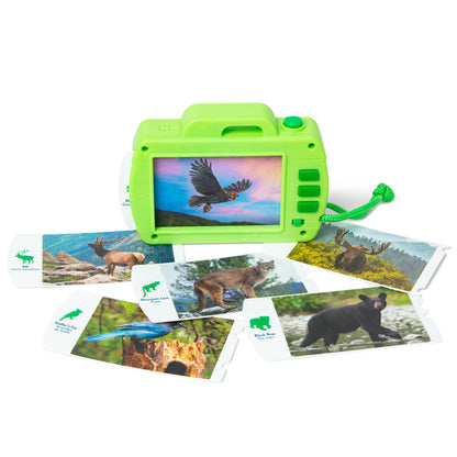 Melissa & Doug Rocky Mountain National Park Sights and Sounds Wooden Toy Camera Play Set - FSC Certified