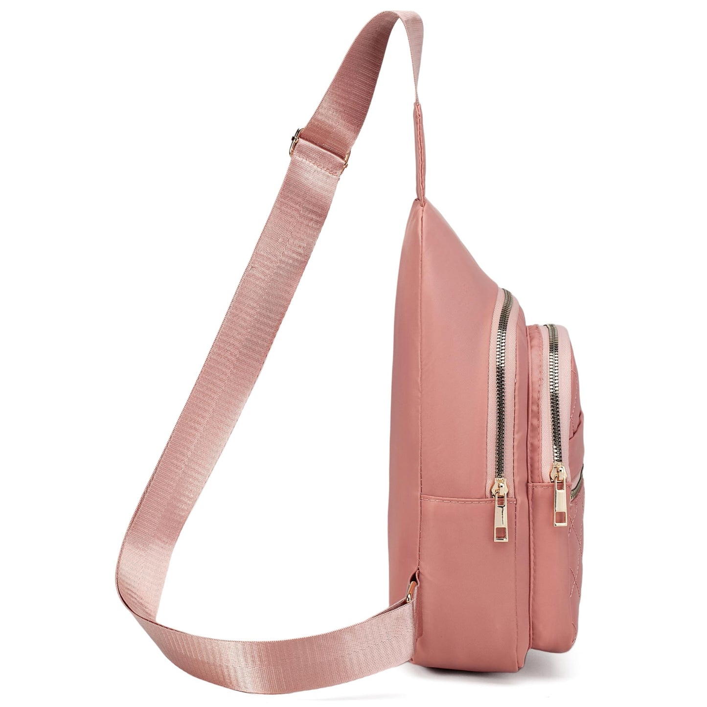 Small Sling Backpack Crossbody Sling Bag for Women, Chest Bag Daypack Fanny Pack Cross Body Bag for Outdoors Hiking Traveling - Black