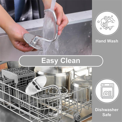 FavorKit Dough Hook for KitchenAid Tilt-head and 4.5-5.0 Quart Mixers, Polished Stainless Steel Dishwasher Safe Kneading Attachment for Bread,Pasta, Pizza...