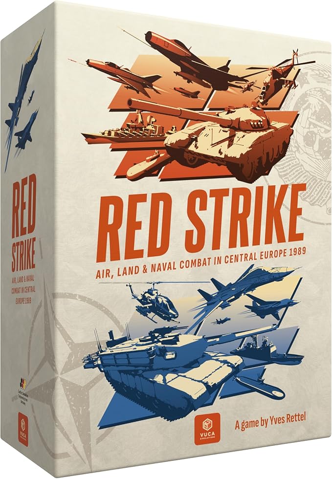 | Red Strike 1989 Board Game Operational NATO vs Warsaw Pact Wargame – Land Air &amp Sea Strategy