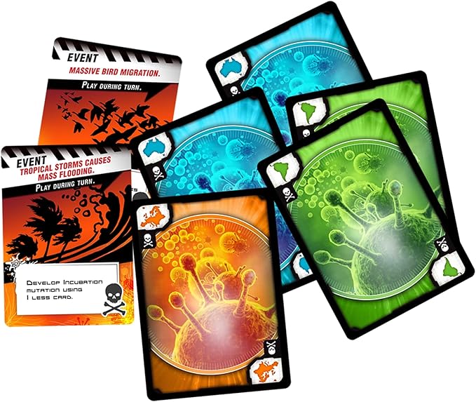 Pandemic Contagion Board Game - Become the Disease in This Standalone Strategy Game! Cooperative Game for Kids &amp Adults Ages 13+ 2-5 Players 30 Minute Playtime Made by Z-Man Games