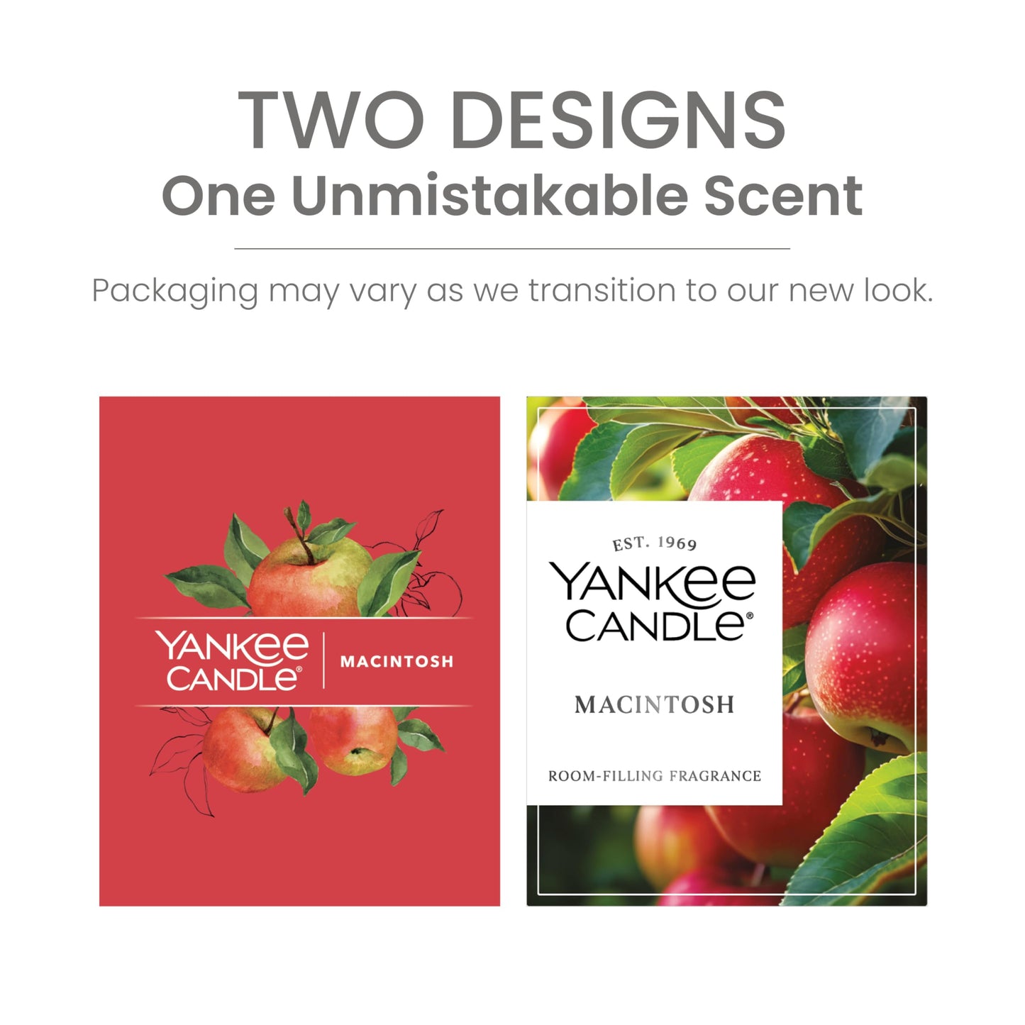 Yankee Candle, Macintosh Scented Candle, 20oz Classic 2-Wick Tumbler with up to 80 Hour Burn Time