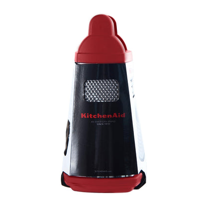 KitchenAid Gourmet 4-Sided Stainless Steel Box Grater with Detachable Storage Container