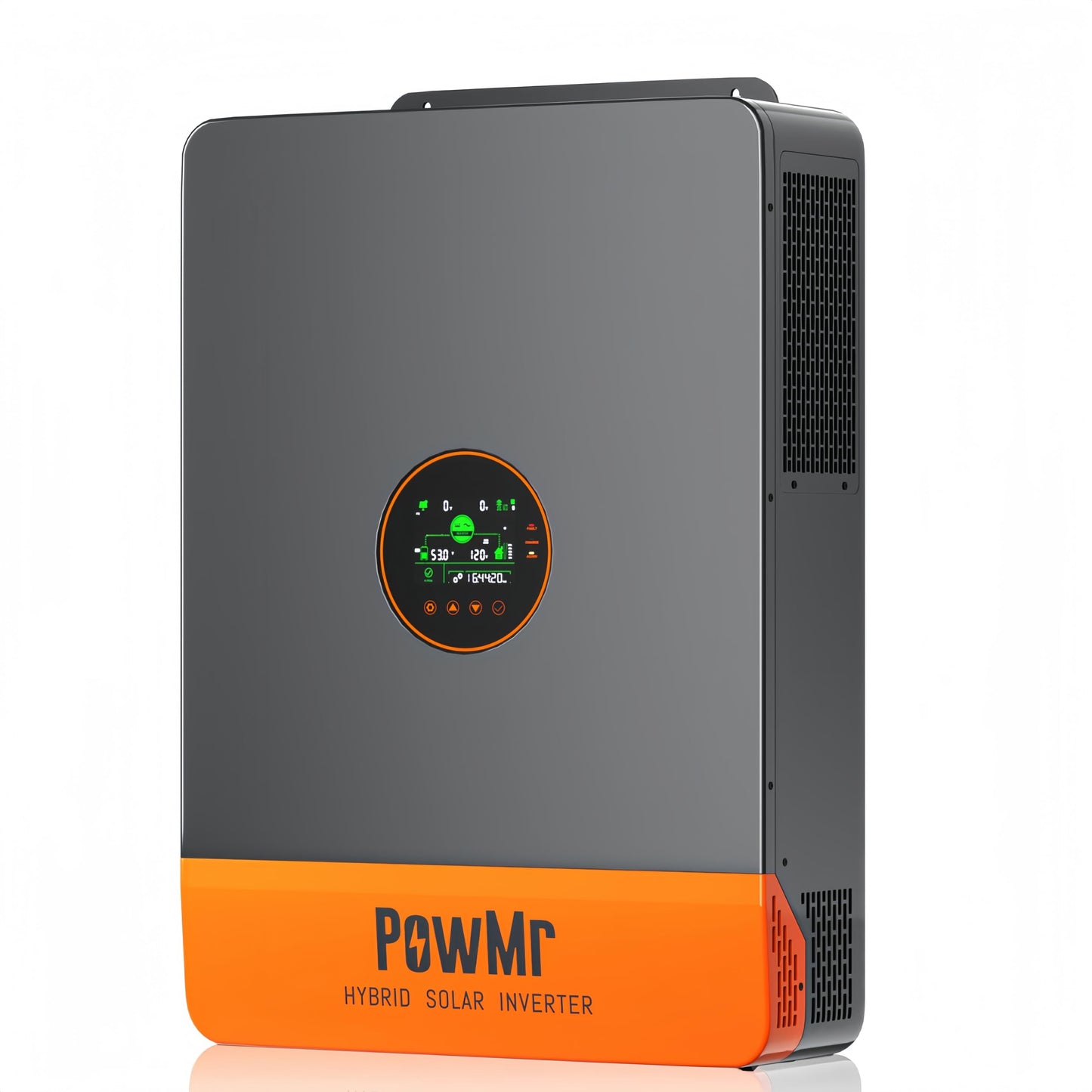PowMr 10000W Hybrid Solar Inverter, 48V DC to 110V/240V AC Split Phase Inverter with 200A MPPT Controller, Max PV Input 11KW, 500VDC, Supports Up to 6 in Parallel, for Lead Acid Lithium Battery