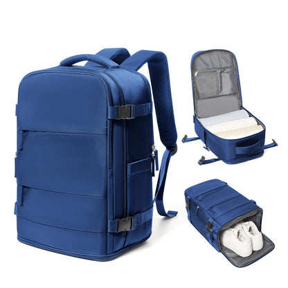 coowoz Travel Backpack Carry On for Women Man Gym Backpacks with Laptop Compartment Mochila de Viaje Teacher Personal Item Backpack Airplane Accessories Must Haves Grey Small