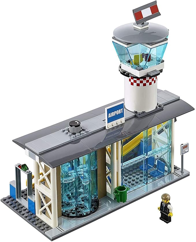 LEGO City Airport 60104 Airport Passenger Terminal Building Kit (694 Piece)