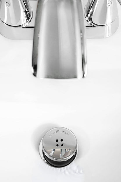 TubShroom and SinkShroom Drain Protectors Hair Catchers for Bathtubs and Sinks, Chrome