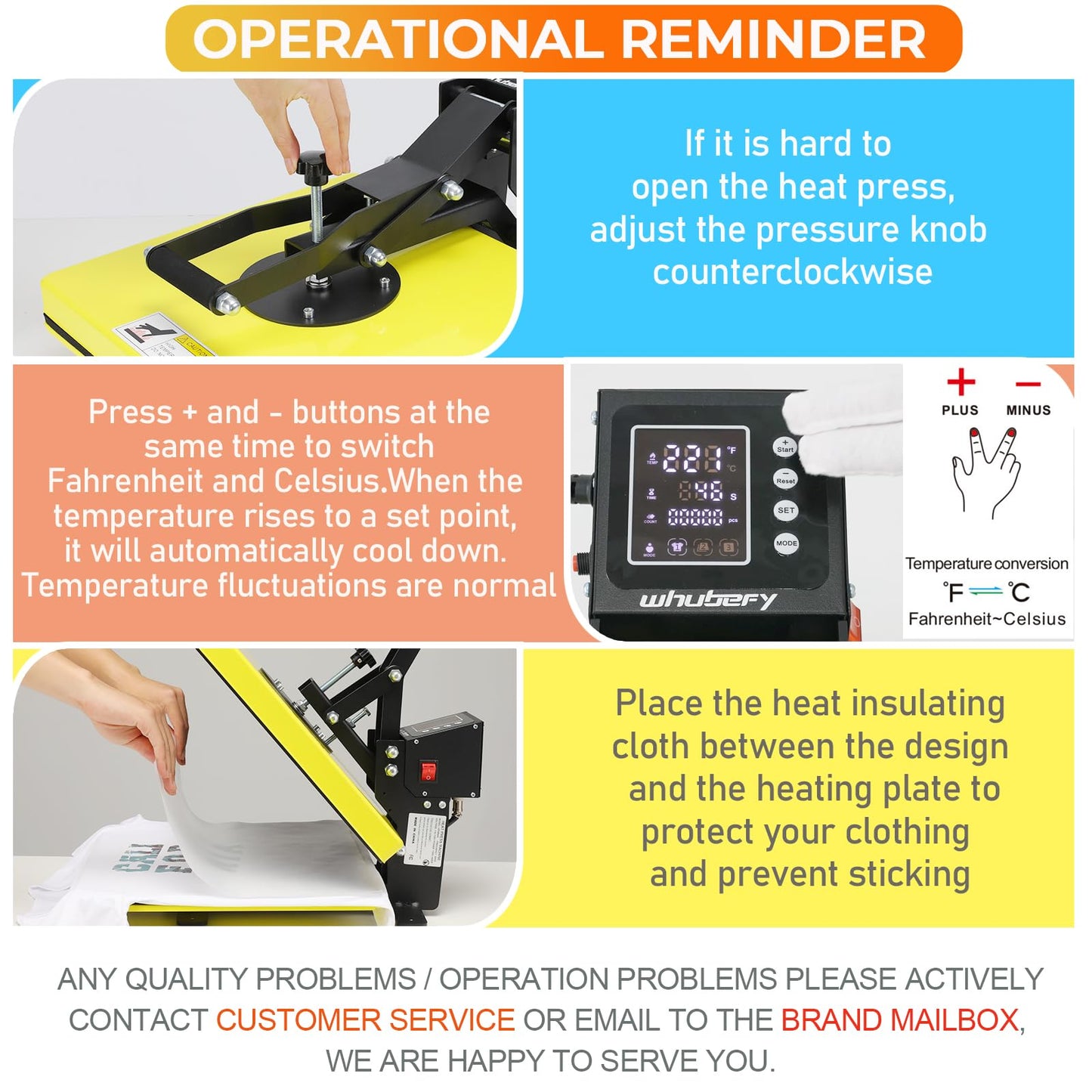 Whubefy Heat Press Machine 15x15 Slide Out, Digital Clamshell Heat Press Machine for T Shirts Printer, Heat Up Fast & Even, Sublimation Shirt Press Machine for Mouse Pad, Pillows, Coasters, Puzzles