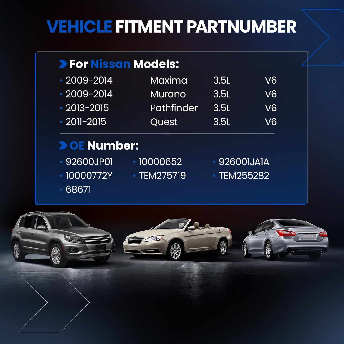 SYKRSS 68671 Air Conditioning A/C Compressor with Clutch Compatible with Nissan Maxima Murano 2009-2014 3.5L, Compatible with Nissan Pathfinder 2013-2015 3.5L, for Quest 2011-2015 3.5L V6 GAS
