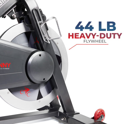 Sunny Health & Fitness Premium Indoor Cycling Smart Stationary Bike with Exclusive SunnyFit App Enhanced Connectivity - SF-B1805SMART
