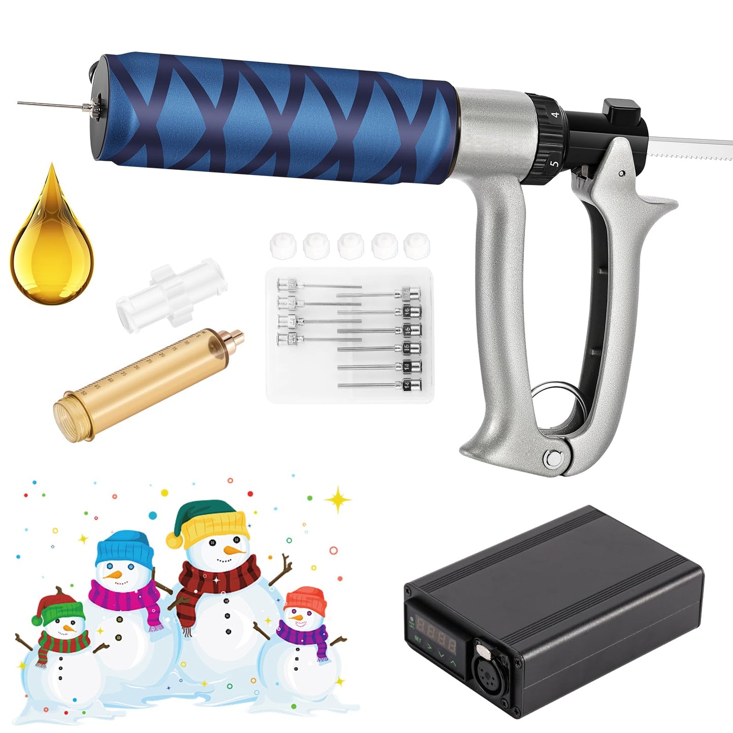 Cartridge Filling Gun, Cartridge Filler, Filler Cartridge Filling Machine 50ML（110V）