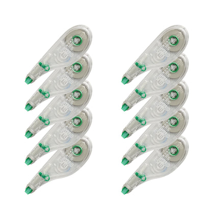 Tombow 68721 MONO Hybrid Correction Tape, 10-Pack. Easy To Use Applicator for Instant Corrections