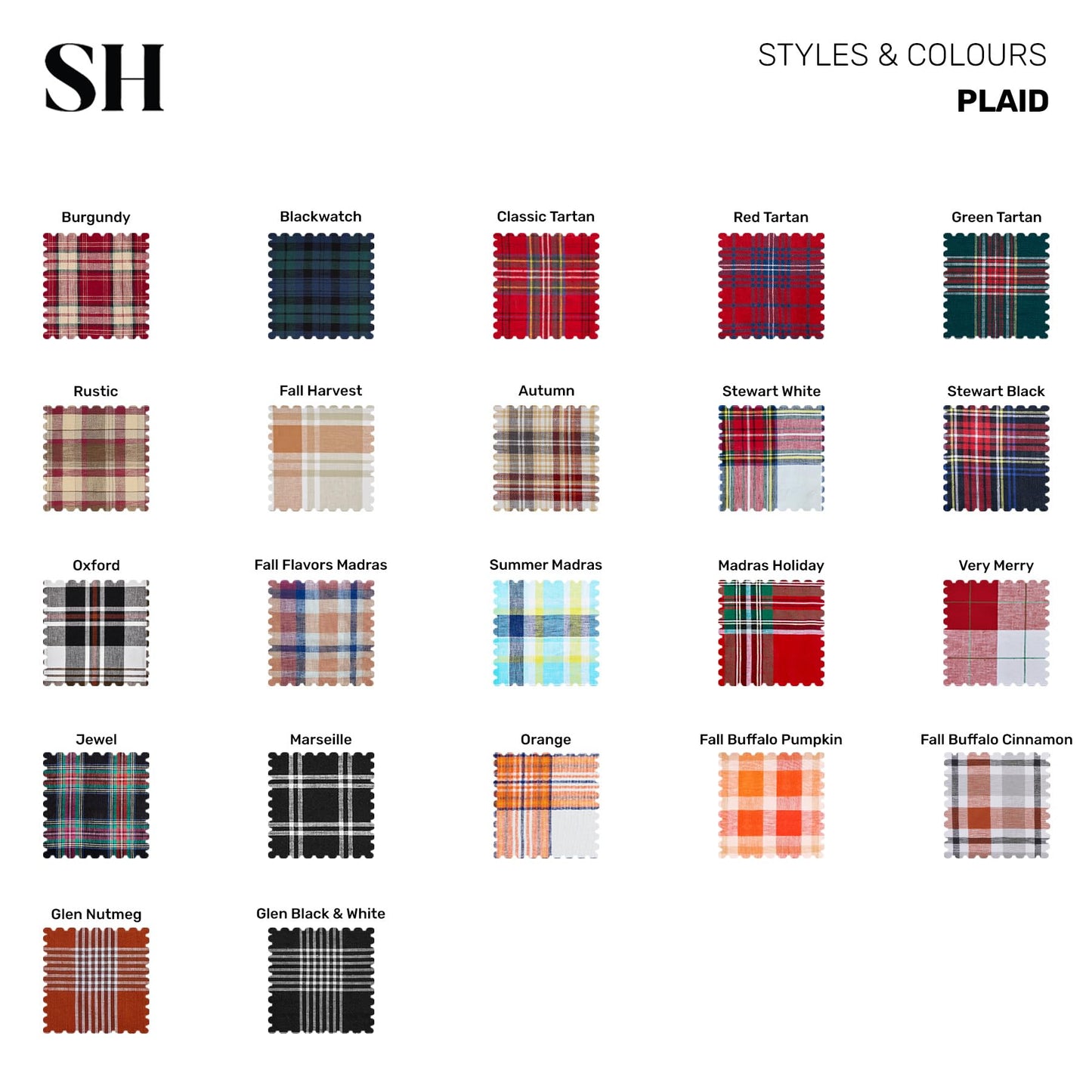 Solino Home Plaid Napkins Set of 4-100% Pure Linen Red and White Very Merry Tartan Plaid Dinner Napkins Cloth 18 x 18 Inch - Handcrafted and Machine Washable