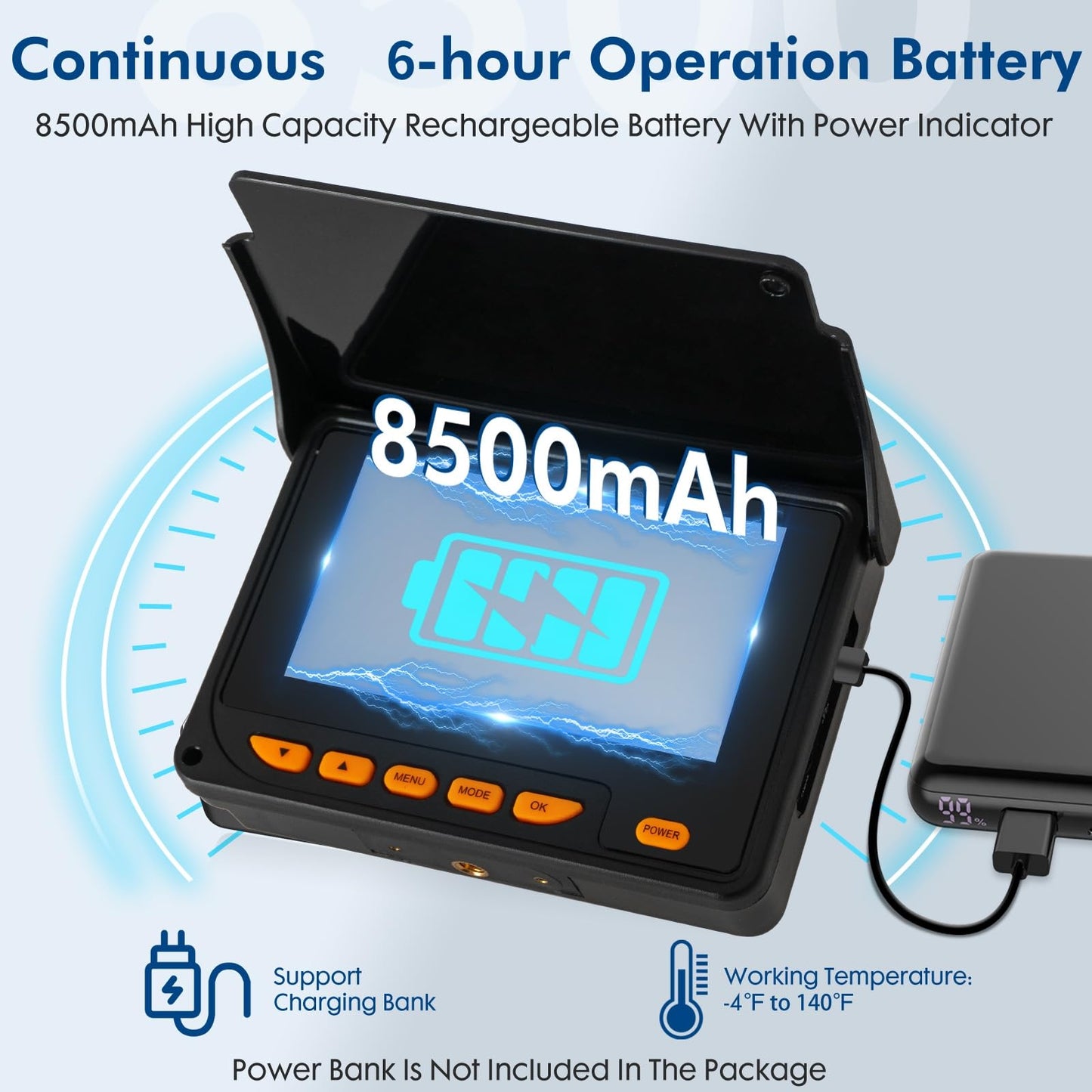 Sewer Camera 100FT,Waterproof JQKJCAM Plumbing Sewer Drain Snake Camera w/Light,4.3'' HD 32GB DVR Screen,Distance Counter,3.5''Roller Guide,17MM Sewer Scope for>=1'' Pipe Line Duct Inspection