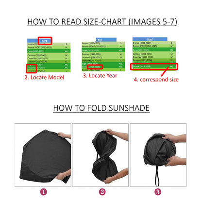 Sunshades Window Sunshade for car Sun Shade Windshield car Windshield Sun Shade Shades for Front Automotive Windows Sun Visor (XL)