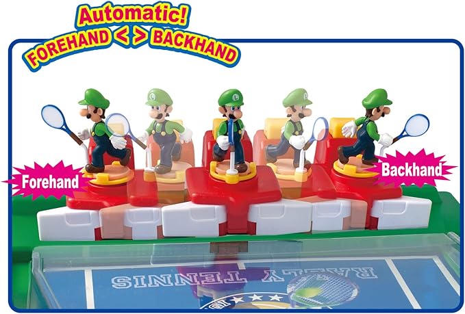 EPOCH Games Super Mario Rally Tennis Tabletop Skill and Action Game
