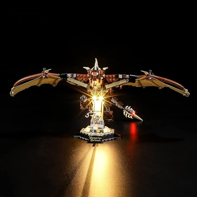 LIGHTAILING Light for Lego 76406 Hungarian Horntail Dragon - Led Lighting Kit Compatible with Lego Building Blocks Model - NOT Included The Model Set