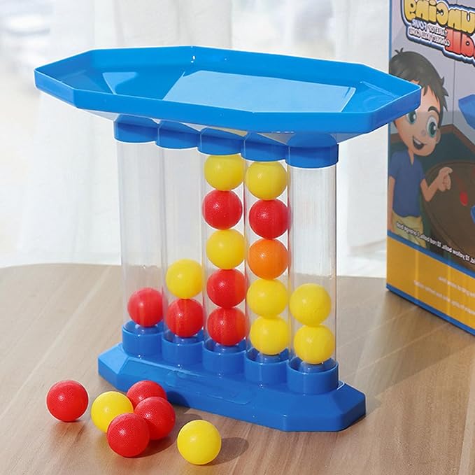 Exciting Bounce Ball Game Plastic Jumping Top Board Game for Adults Kids &amp Family - Ideal for Birthday &amp Party Games