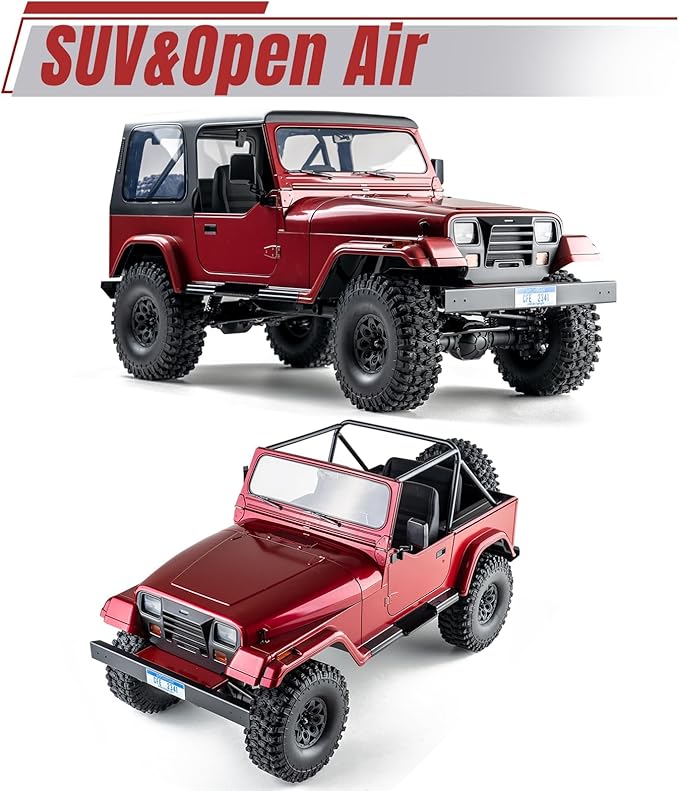 BEEZRC RocHobby 1/10 mashigan RC Rock Crawler for Adults 4WD Off-Road Remote Control Truck Hobby Grade RC Crawler RS Need to Complete