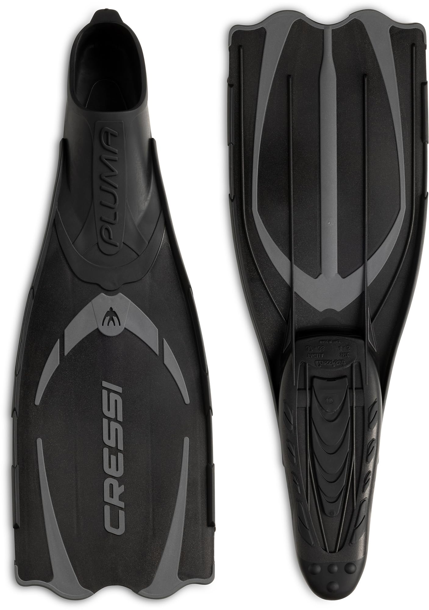 Cressi Pluma, Black/Silver, 41/42