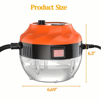 QUICTIGRY Steam Cleaner, 2500W Handheld Steam Cleaner for Home Cleaning, 15s Fast Heating, Portable Steamer for Car Detailing, Upholstery, Kitchen, Bathroom, Handheld Steamer for Cleaning House