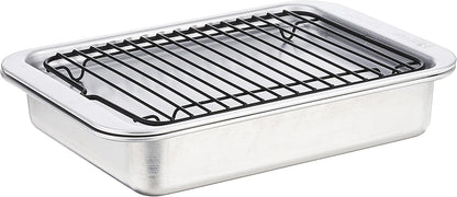 Nordic Ware Naturals 3-Piece Compact Pan Set | Toaster Oven & Air Fryer Safe | Perfect for 1-2 Portions