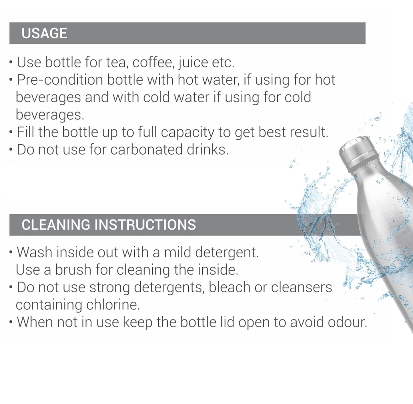 Milton Insulated Water Bottle 700 ml, (24 oz) Stainless Steel Double Walled Vacuum for 24 Hours Hot and Cold, Leakproof, BPA Free, Thermosteel Duo-DLX 750 Maroon