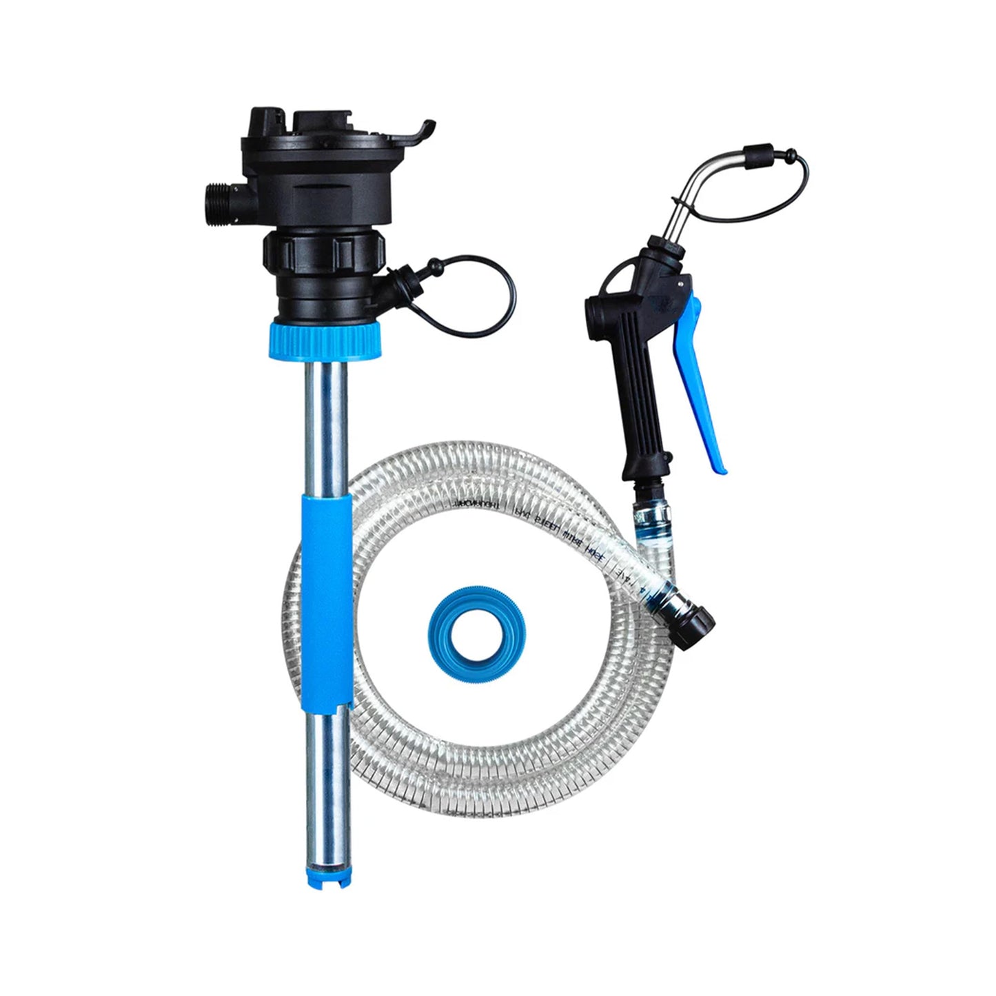 Macnaught BOP20 Battery Powered 5 Gallon Bucket Oil Transfer Pump Stem Kit. Everything Needed to Pump Oil, ATF or Coolants (5 Gallon Universal Stem Kit)
