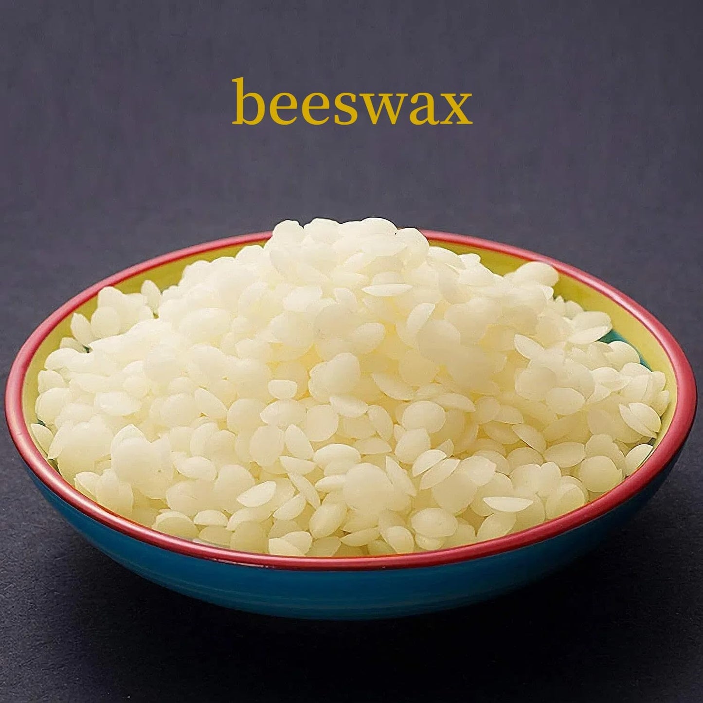 Grcdoyvl Natural White Beeswax Granules (5-Pound) | Unrefined Pure Material for DIY Projects | Candle Making, Skin Care, Lip Balm, Soap Base | Organic Beeswax Pellets