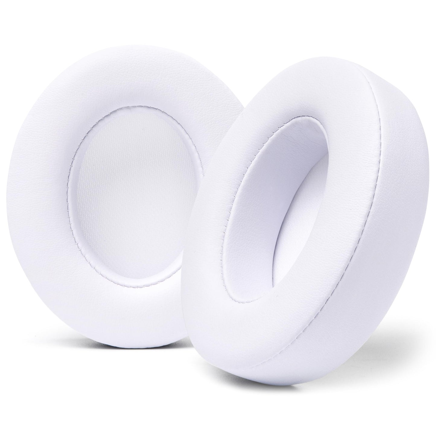WC Wicked Cushions Replacement Ear Pads for Beats Studio 2 & 3 (B0501, B0500) Wired & Wireless | Does NOT Fit Beats Solo | Softer PU Leather, Enhanced Foam & Stronger Adhesive | White