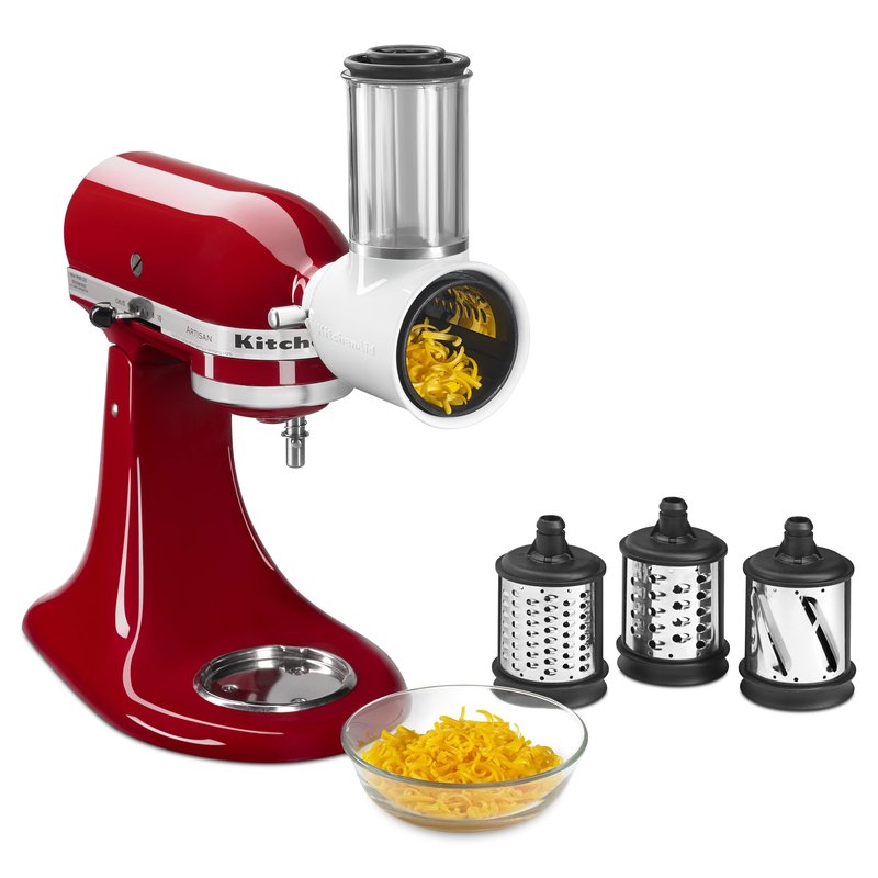 KitchenAid Stand Mixer Attachment, KSMVSA Fresh Prep Slicer/Shredder