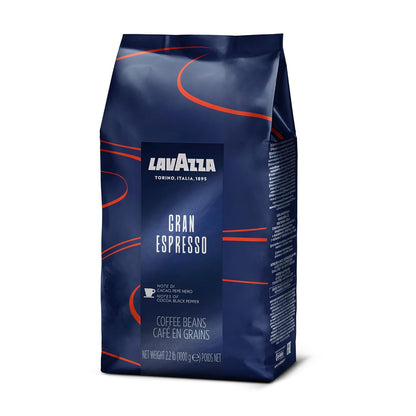 Lavazza Gran Espresso Whole Bean Coffee - Medium Roast, 2.2 LB Bag | Rich Flavor with Cocoa Notes