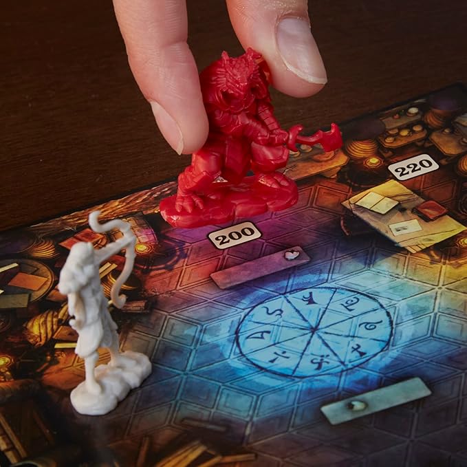 Hasbro Gaming Dungeons &amp Dragons: Bedlam in Neverwinter Board Game Escape Room Cooperative Strategy Games for Ages 12+ 2-6 Players 3 Acts Approx. 90 Mins Each (Amazon Exclusive)