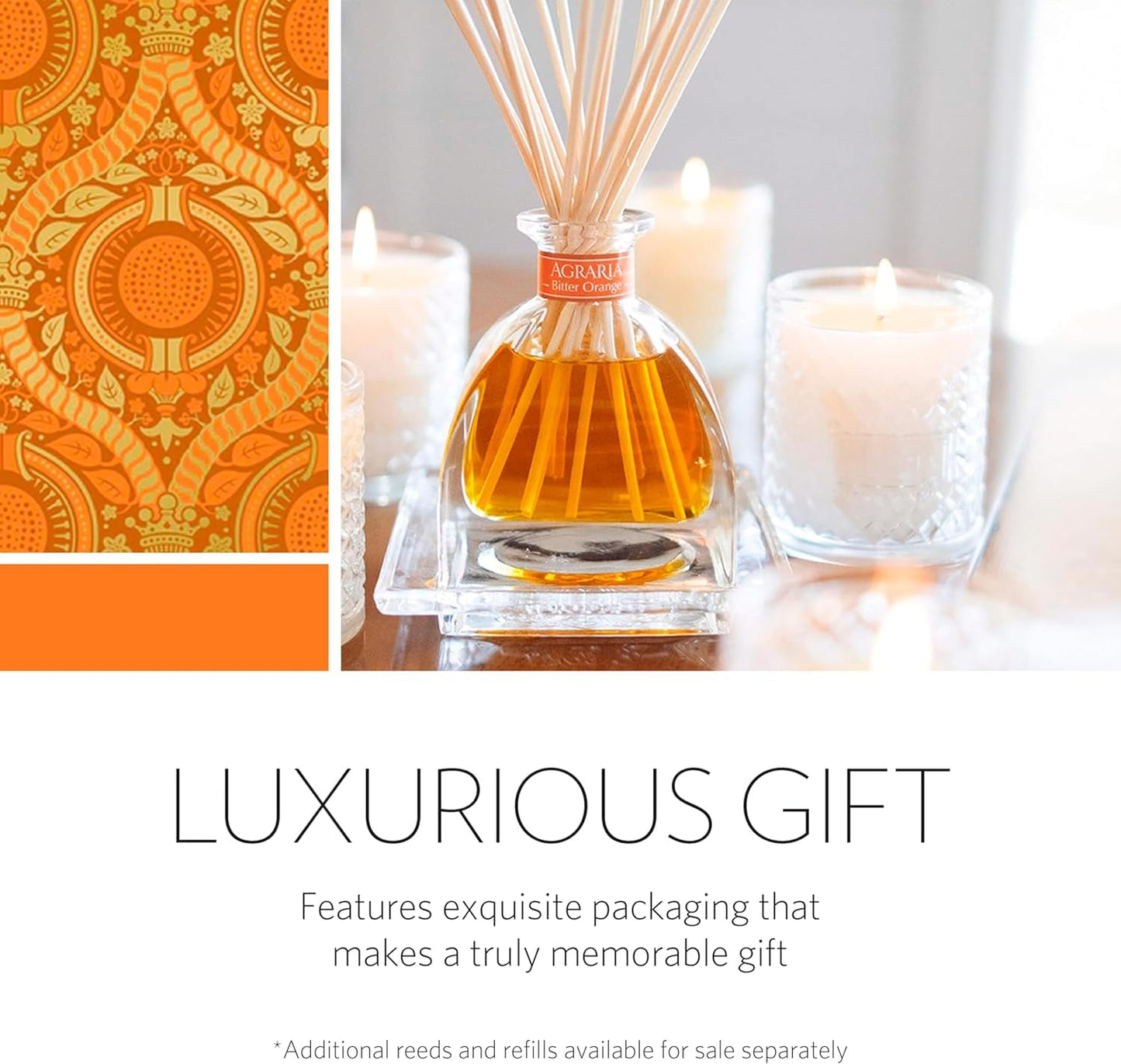 Bitter Orange Holiday Scented Candle, 7oz