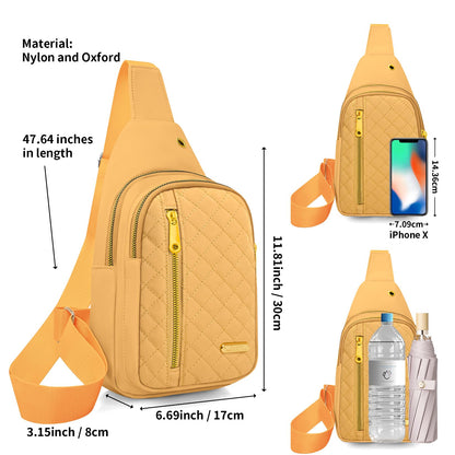 Small Sling Bag For Women Men Casual Crossbody Sling Backpack