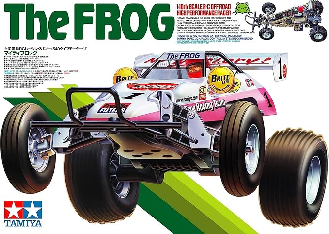 Tamiya 58354 1/10 Rc Frog Kit