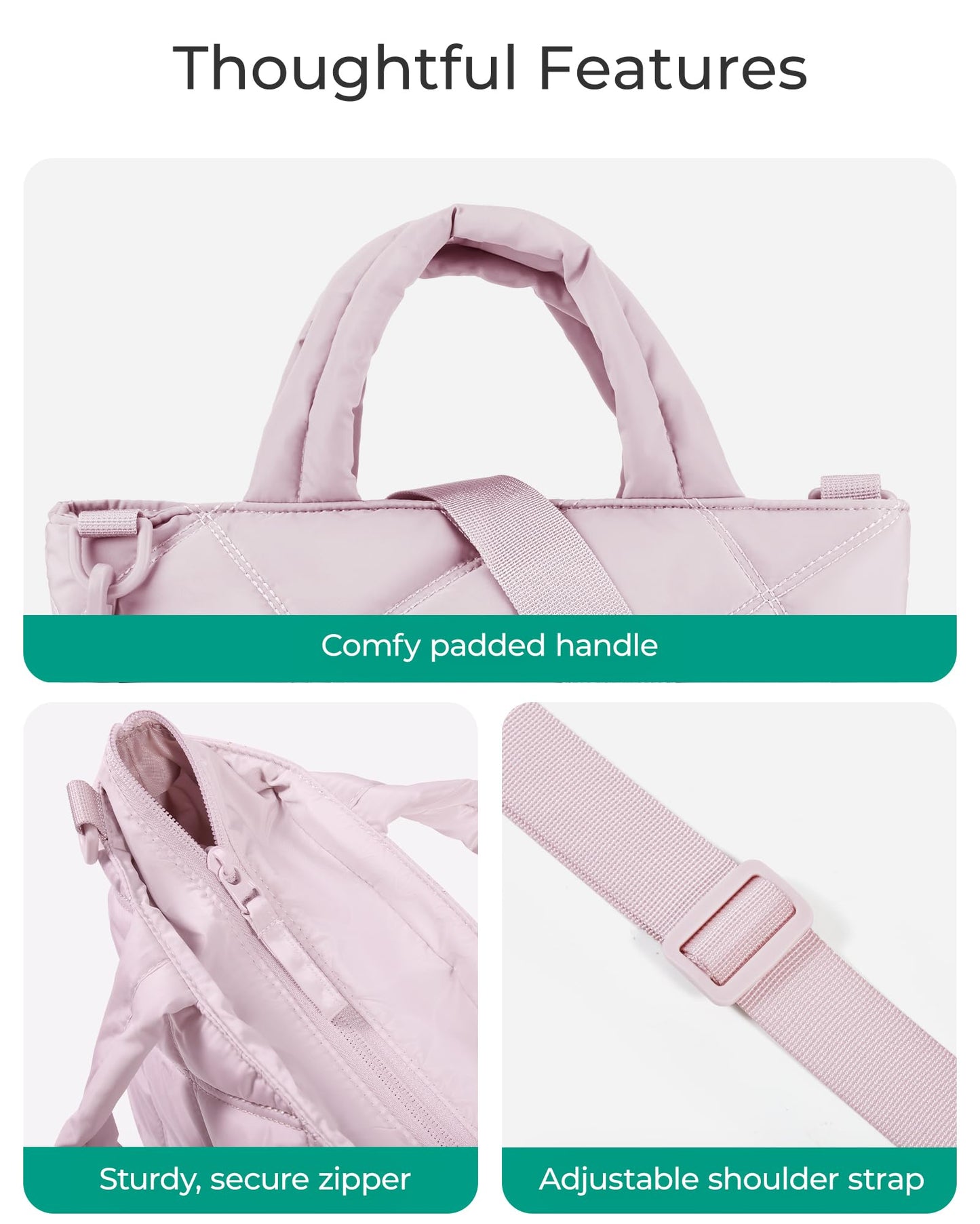BAGSMART Crossbody Bags for Women, Small Crossbody Bag Cross Body Purse Mini Tote Travel Purse Shoulder Handbags Wallet