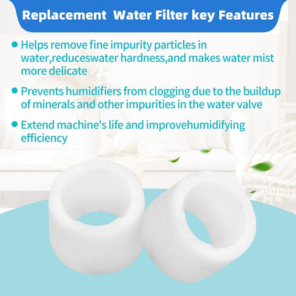 Gazeer 12-Pack Replacement Filters Compatible with LEVOIT Superior 6000S Smart Evaporative Humidifier + 6-Pack Top Fill Humidifier Replacement Filters Compatible with LEVOIT Humidifiers