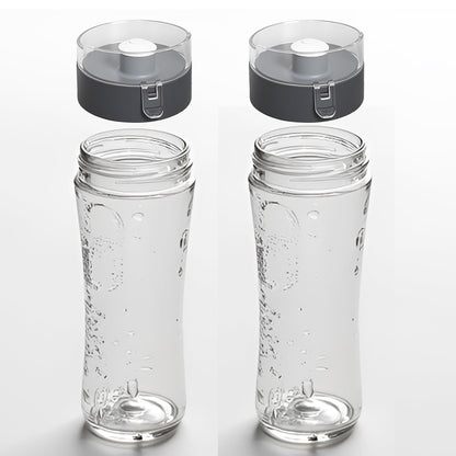 CXQ 2 Packs Replacement Parts 20oz Sports Bottle with Spill-Proof Lid, Compatible with Oster MyBlend Plus Personal Blender 20-Oz &Oster Classic Series Heritage Blender