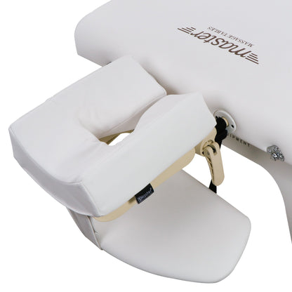 Master Massage 31" Montclair Pro Portable Massage Table Package, Memory Foam Cushioning, Reiki Panels, Shiatsu Cable Release- Tattoo Table, Spa Bed, Facial Bed