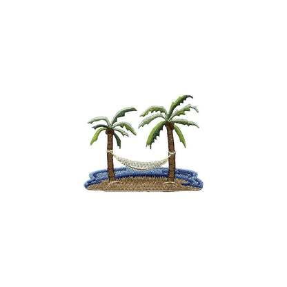 Tervis Palm Tree & Hammock Scene Made in USA Double Walled Insulated Tumbler Cup Keeps Drinks Cold & Hot, 16oz - 4pk, Unlidded