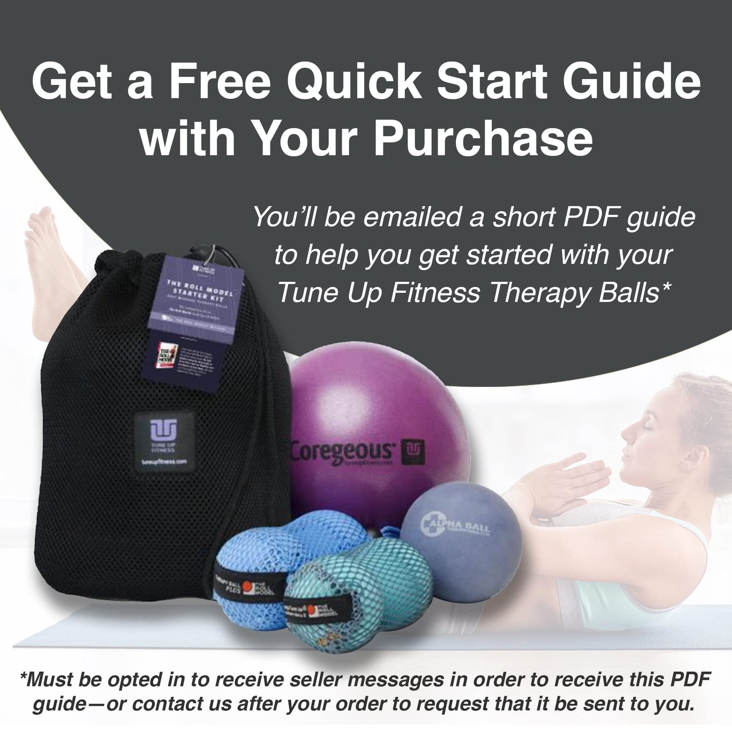 Tune Up Fitness – Coregeous Ball | Psoas Release Tool, Abdominal, Belly & Lower Back Release | Core Ball, Exercise Ball for Low Back, Stress & Digestive Relief, Improved Breathing & Sleep (Iris)